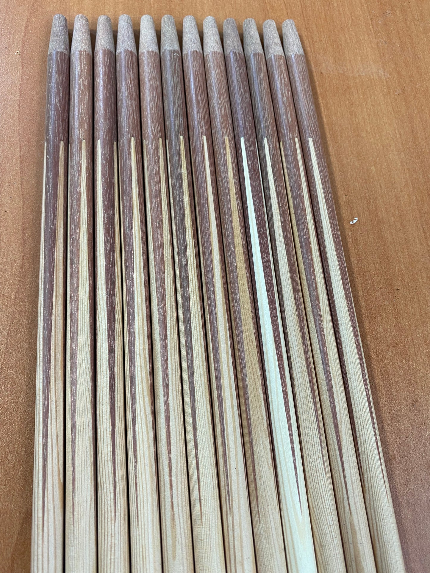 Premium 11/32" Douglas Fir / IPE Footed Shafts Per Dozen