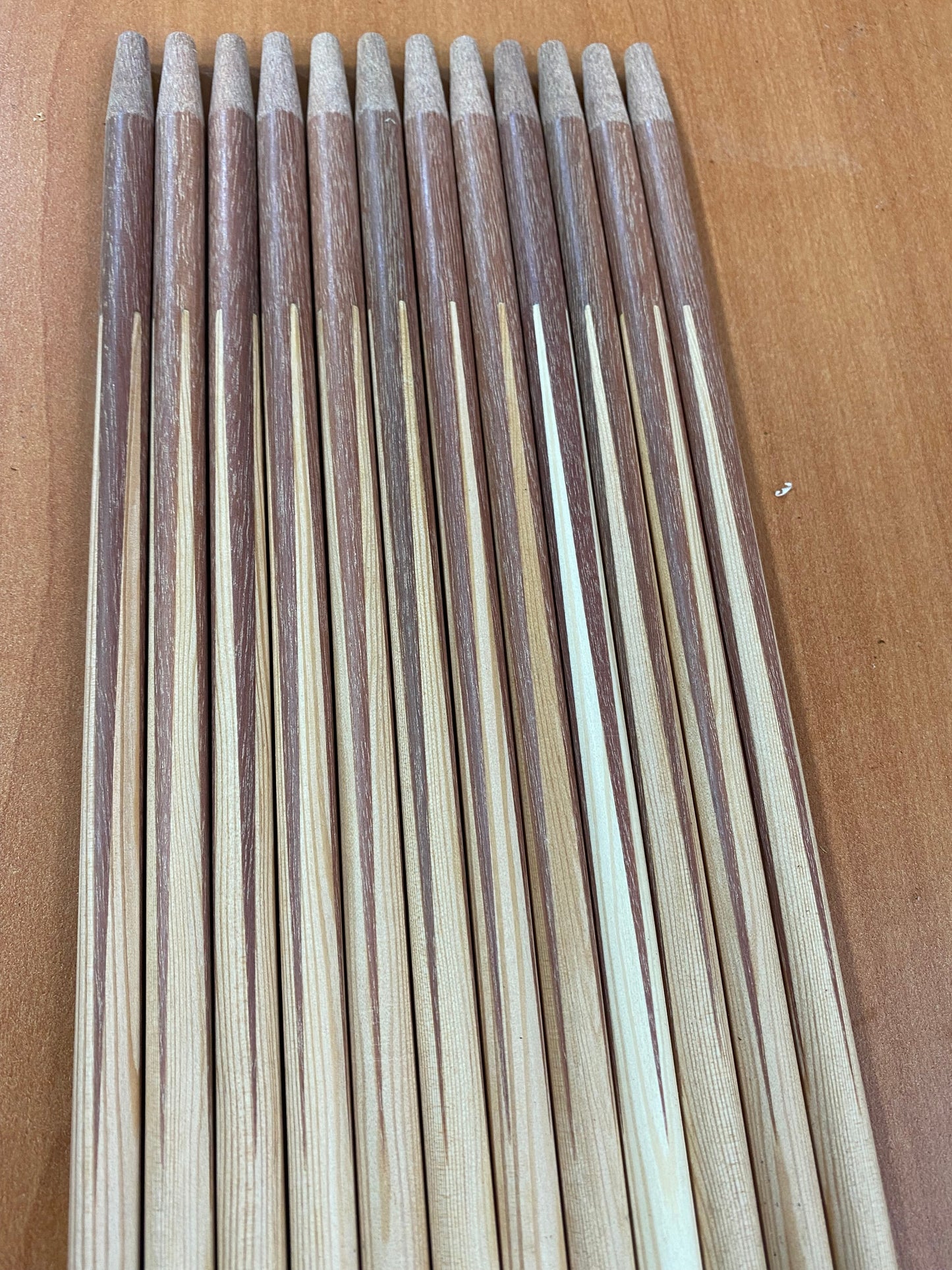1/2 Doz Premium 11/32" Douglas Fir / IPE Footed Shafts