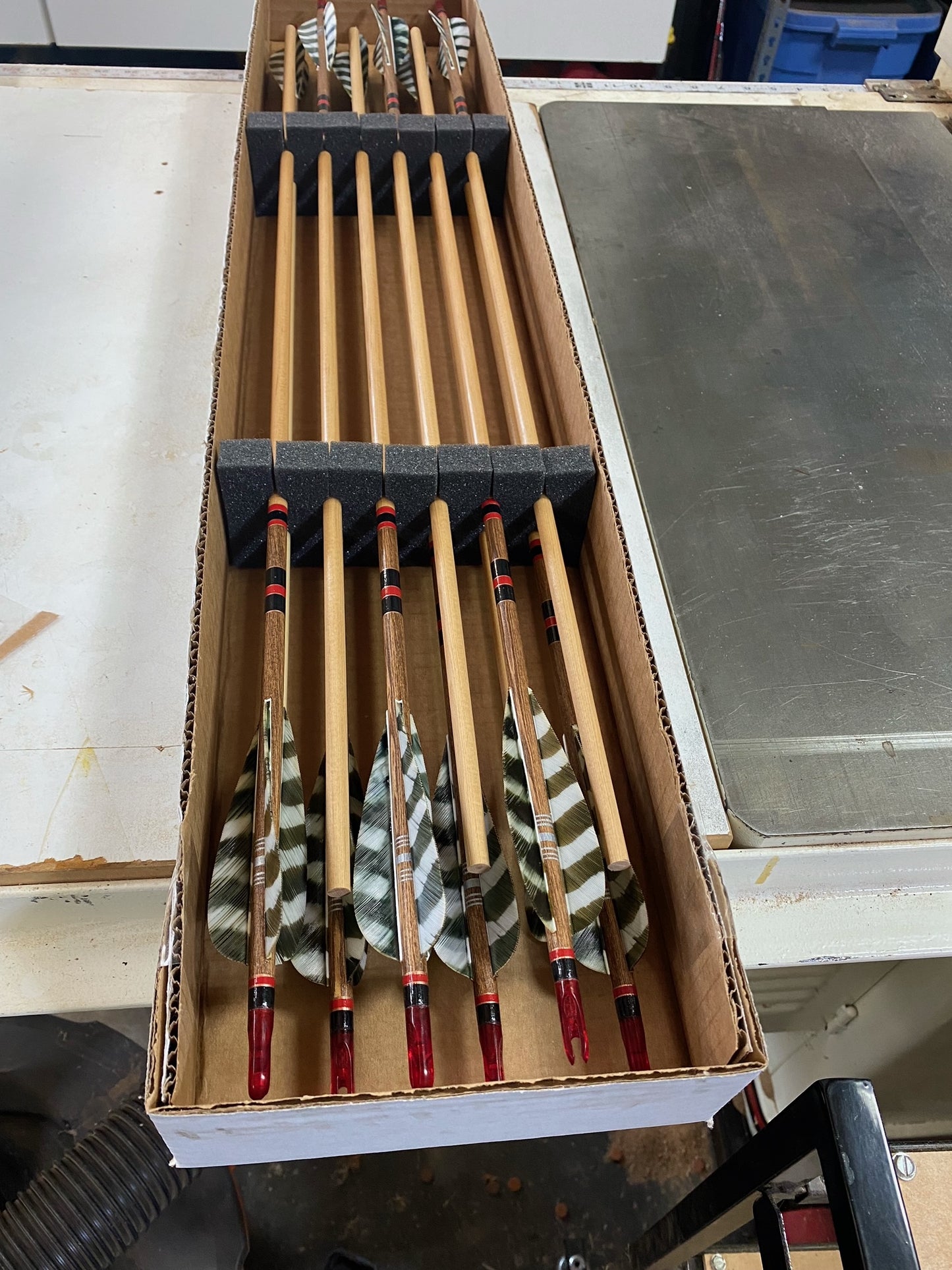 11/32 40/45 Doug Fir Premium Custom Arrows - Non Footed